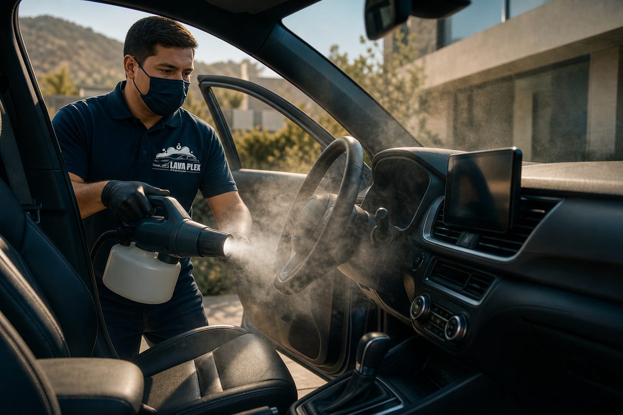 Sanitizado de autos a domicilio en Santiago de Chile
